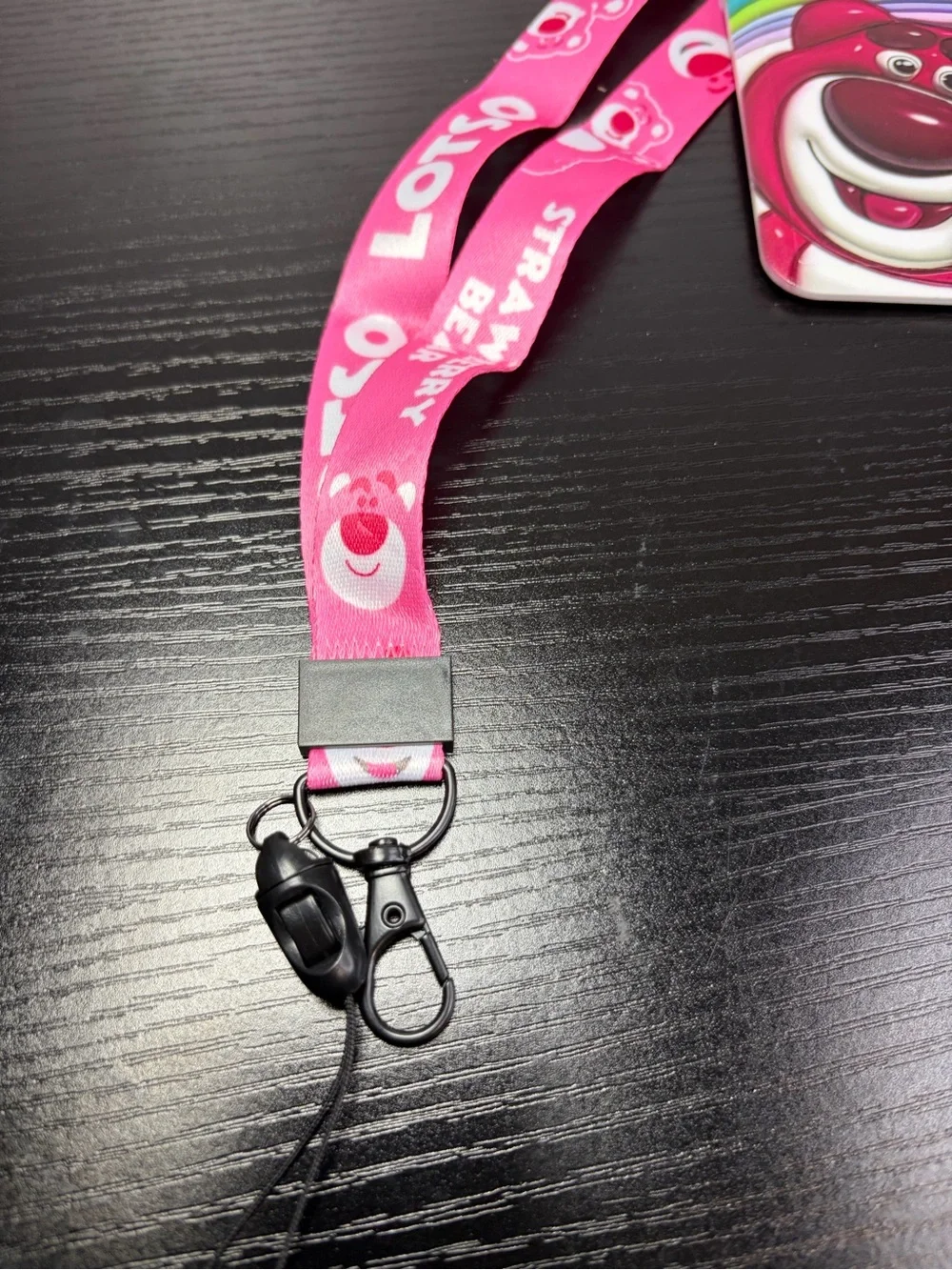 Lotso Character Lanyard with Card Holder